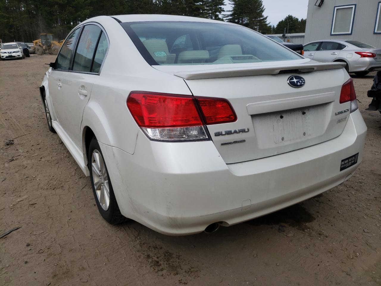 Photo 3 from auction – 2010 SUBARU LEGACY 2.5 with VIN 4S3BMBC66A3239660