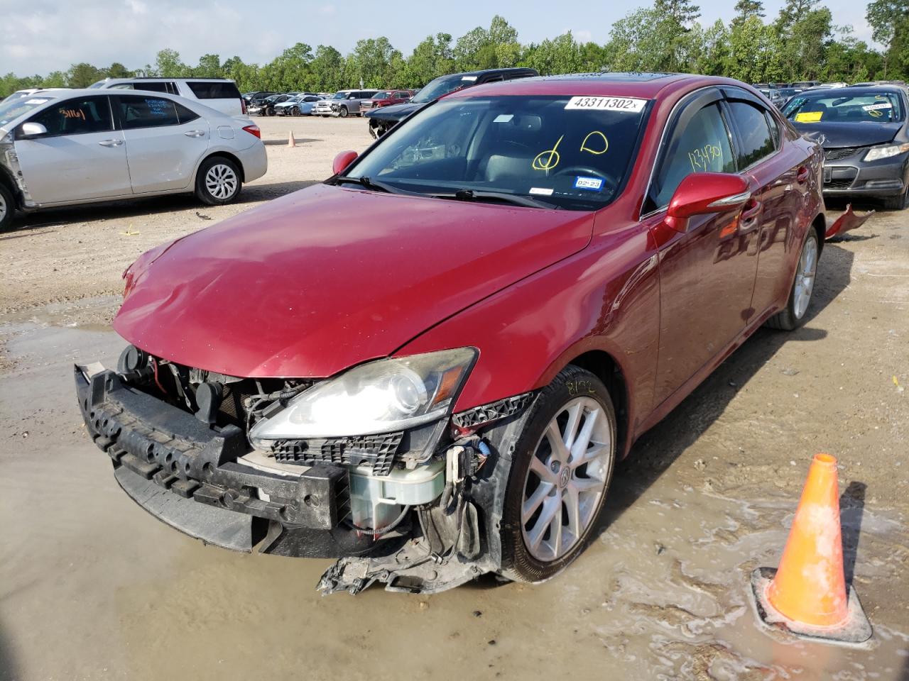 Photo 12 from auction – 2011 LEXUS IS 250 with VIN JTHCF5C2XB5045974