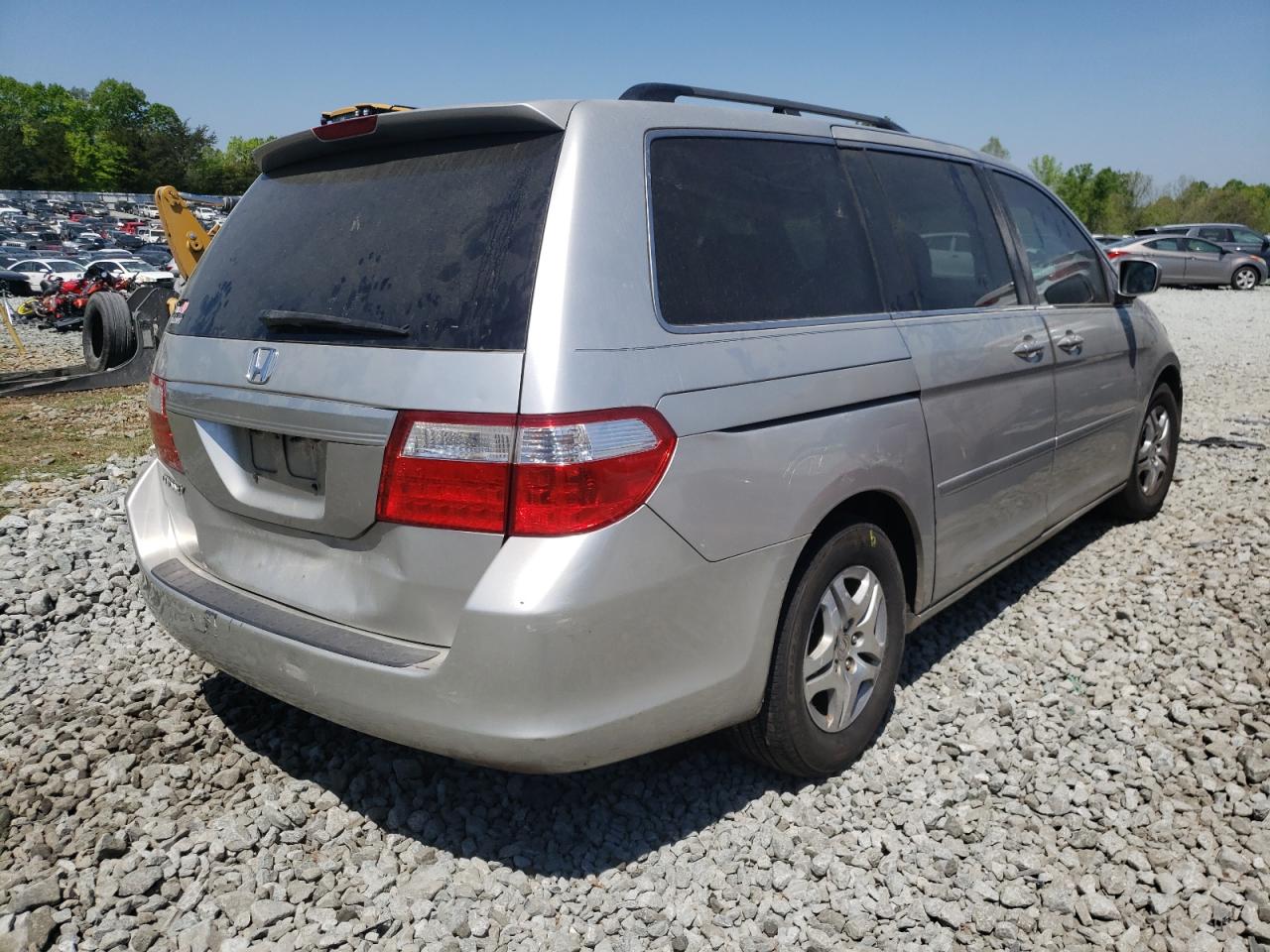 Photo 4 from auction – 2007 HONDA ODYSSEY EX with VIN 5FNRL38767B043318