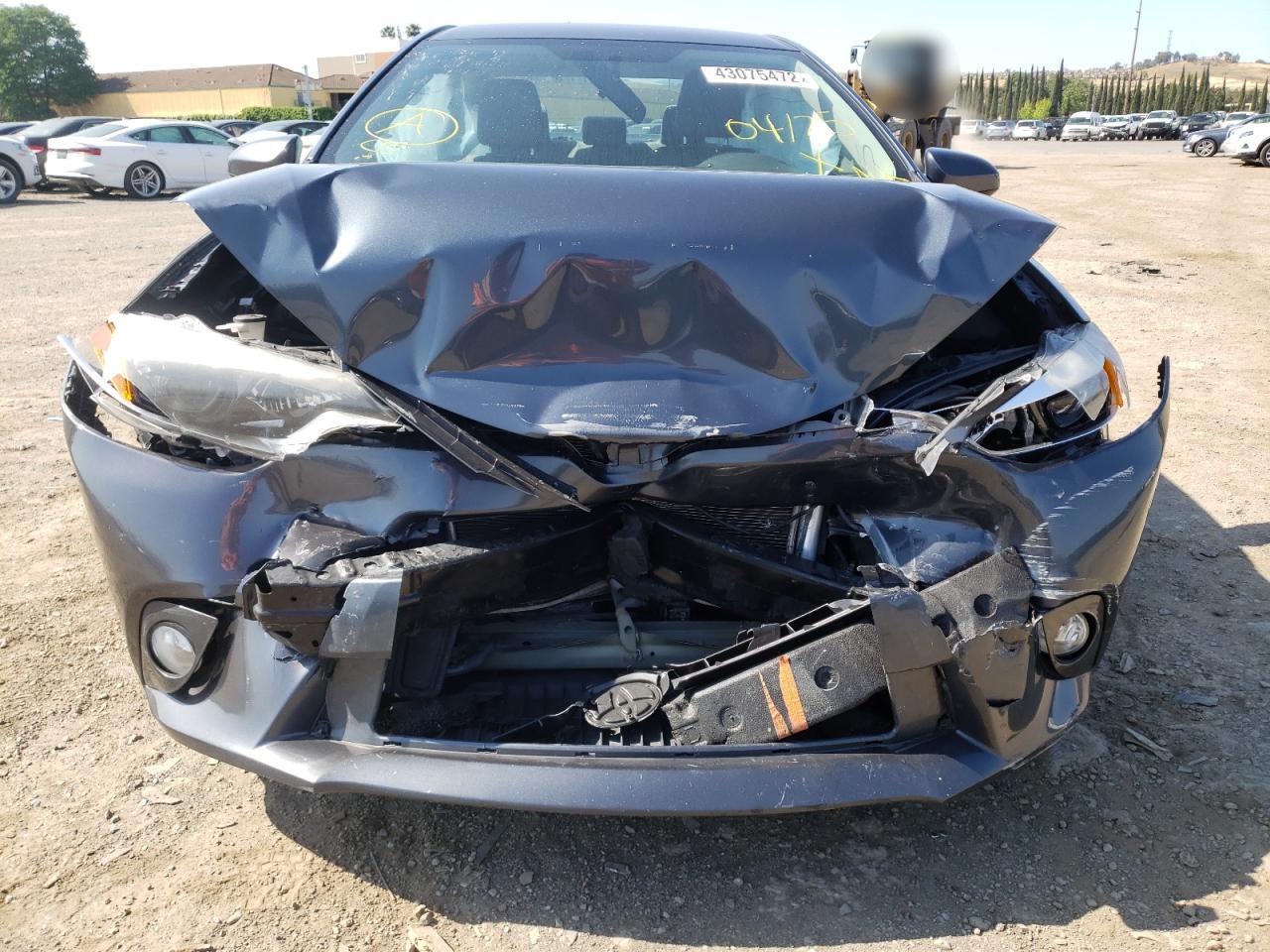Photo 9 from auction – 2015 TOYOTA COROLLA EC with VIN 2T1BPRHE9FC388062