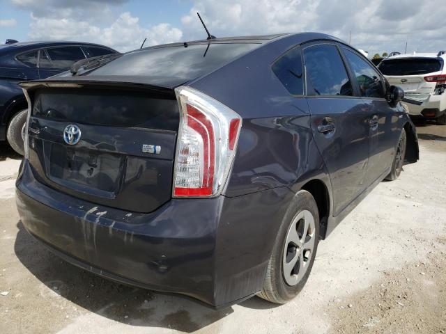 Photo 4 from auction – 2014 TOYOTA PRIUS with VIN JTDKN3DU1E1746905