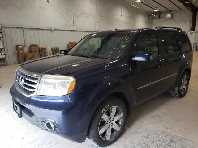 Photo 2 from auction – 2013 HONDA PILOT TOUR with VIN 5FNYF4H98DB079761