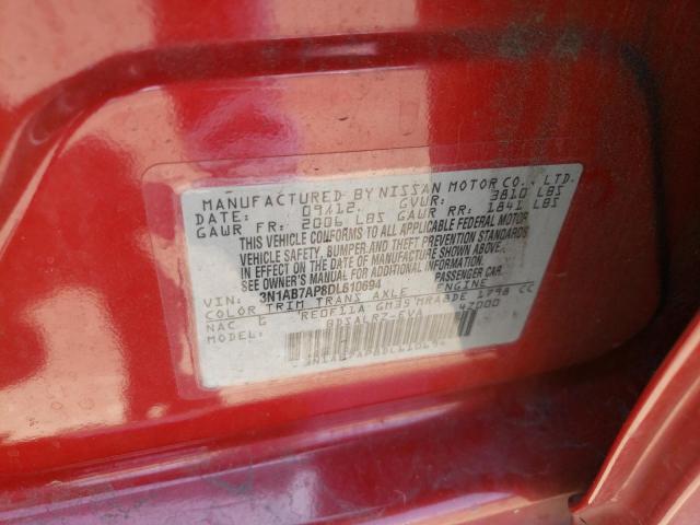 Photo 1 from auction – 2013 NISSAN SENTRA S with VIN 3N1AB7AP8DL610694