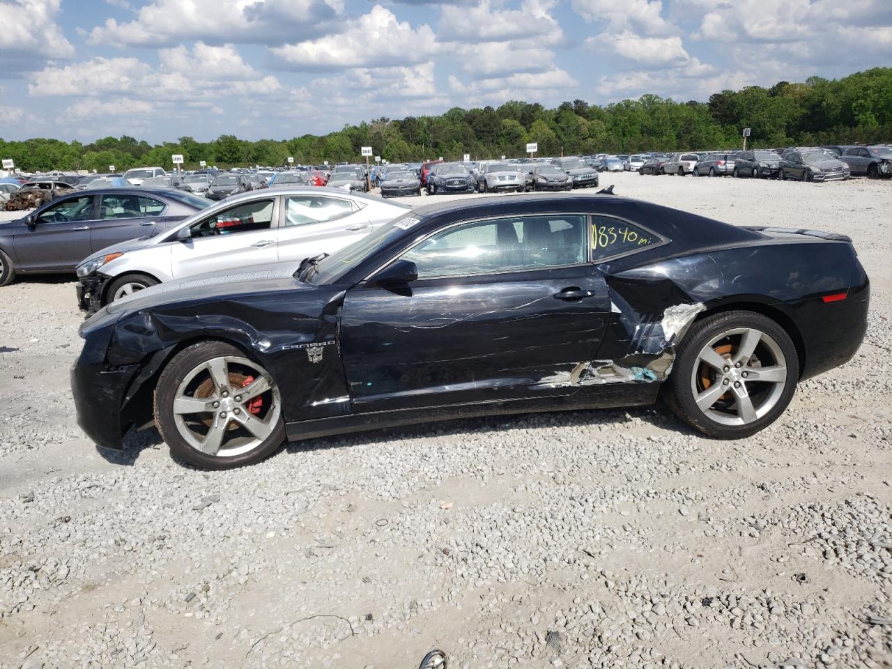 Photo 9 from auction – 2011 CHEVROLET CAMARO LT with VIN 2G1FF1ED1B9159959
