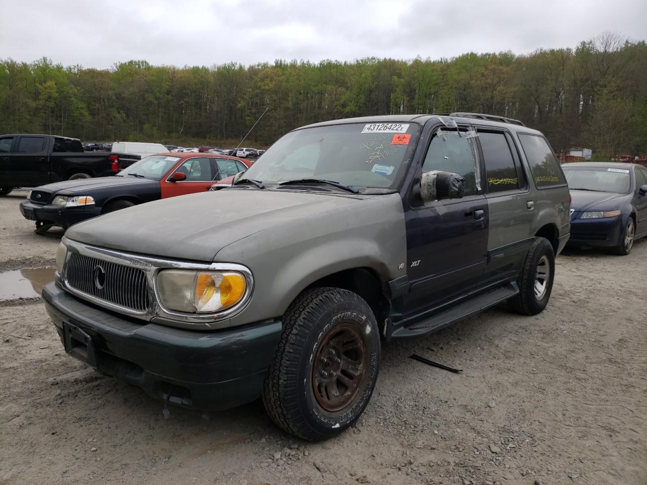 Photo 2 from auction – 1999 MERCURY MOUNTAINEE with VIN 4M2ZU55P5XUJ03751