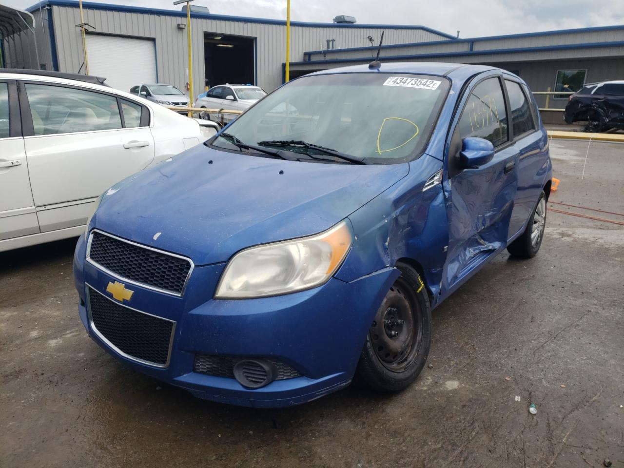 Photo 2 from auction – 2009 CHEVROLET AVEO LS with VIN KL1TD66EX9B668047