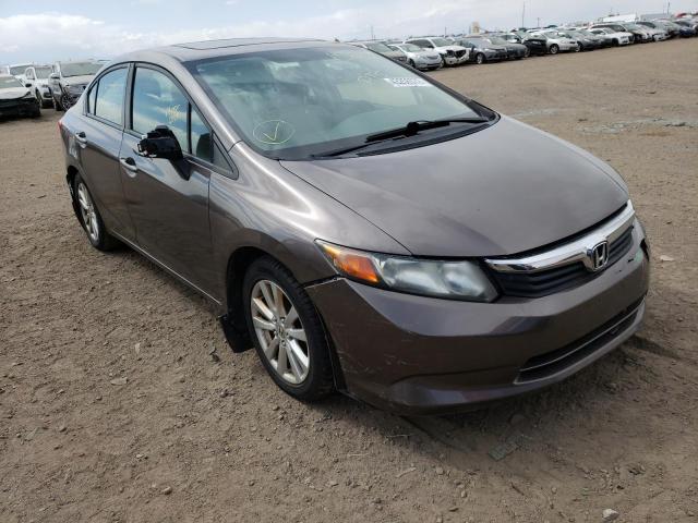 HONDA CIVIC EX 2012 with VIN 19XFB2F86CE352170 - Photo from auction
