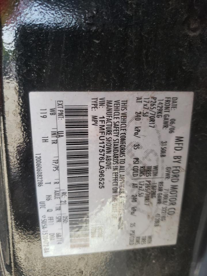 Photo 10 from auction – 2006 FORD EXPEDITION with VIN 1FMFU17576LA96525