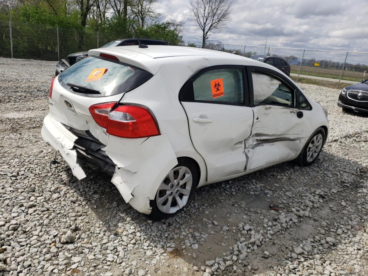 Photo 4 from auction – 2013 KIA RIO LX with VIN KNADM5A3XD6262488