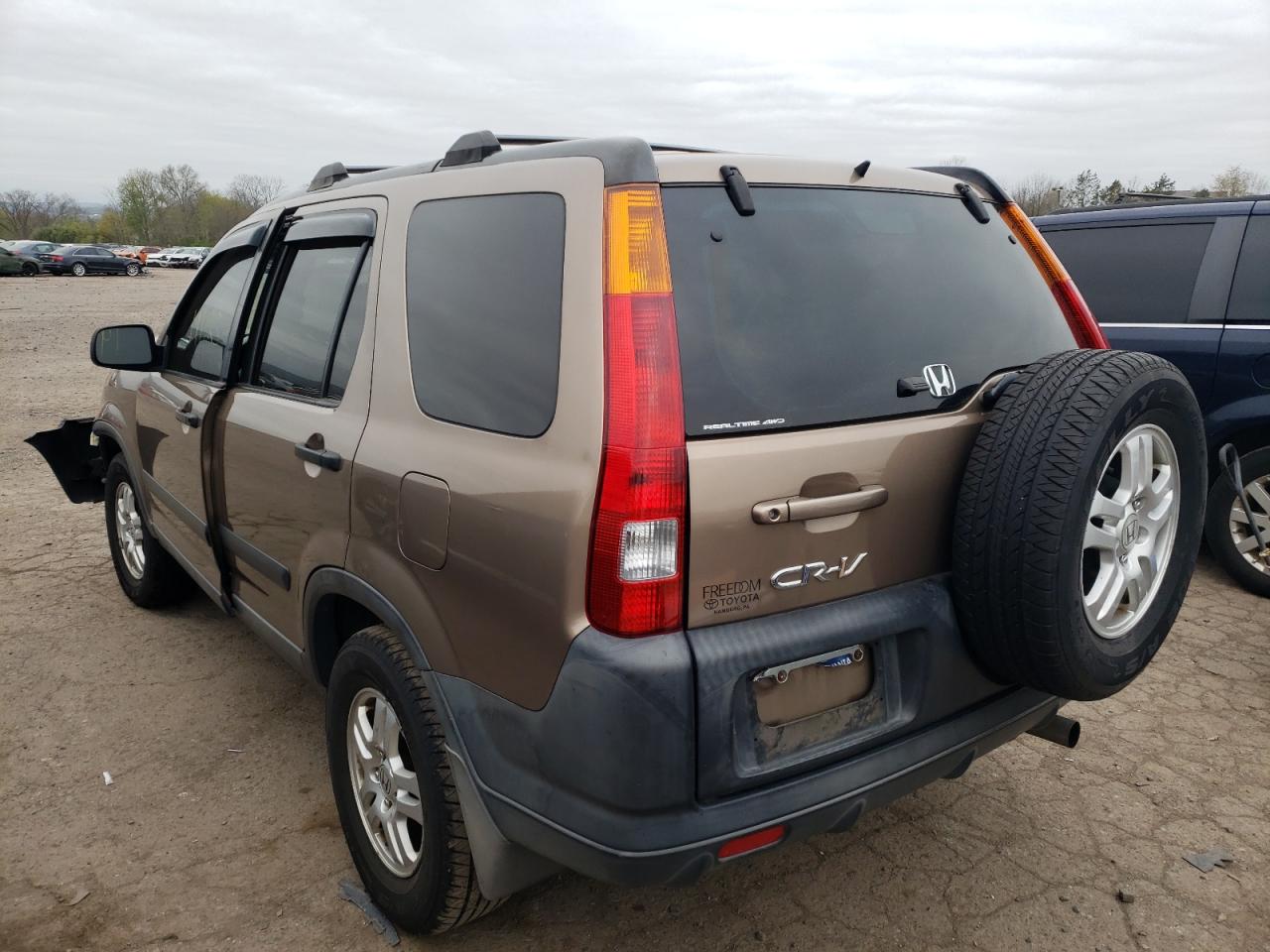 Photo 3 from auction – 2004 HONDA CR-V EX with VIN SHSRD78884U238905