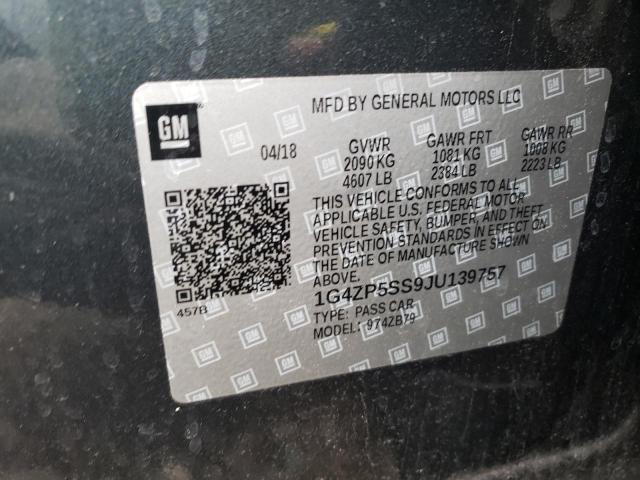 Photo 10 from auction – 2018 BUICK LACROSSE E with VIN 1G4ZP5SS9JU139757