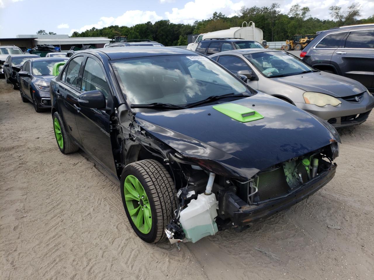 MITSUBISHI LANCER ES 2015 with VIN JA32U2FU2FU005722 - Photo from auction
