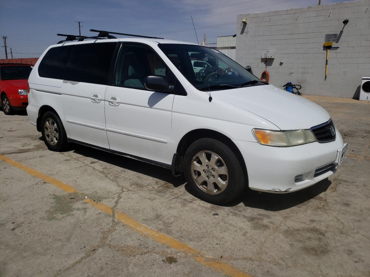 HONDA ODYSSEY EX 2004 with VIN 5FNRL188X4B113282 - Photo from auction