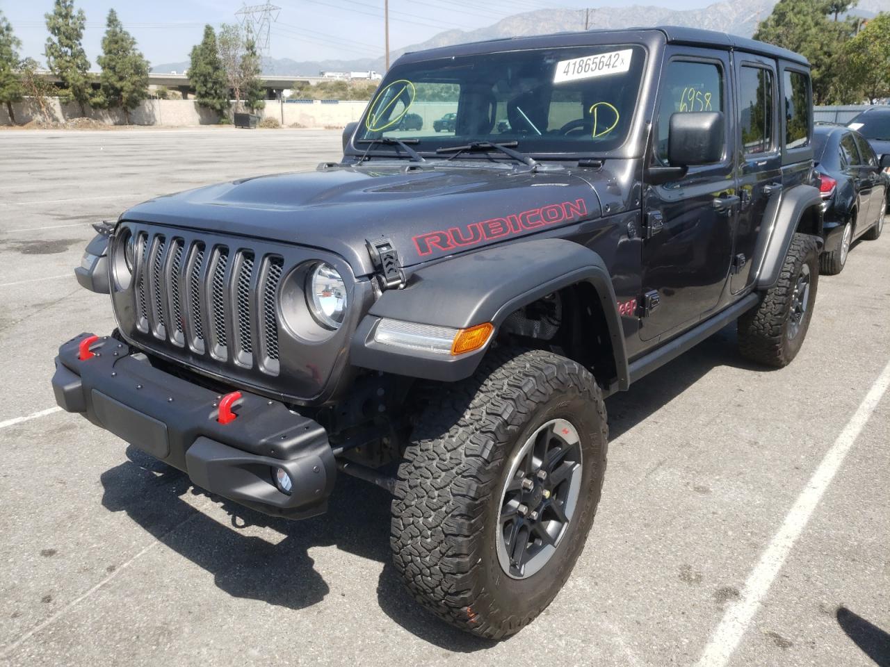 Photo 2 from auction – 2019 JEEP WRANGLER U with VIN 1C4HJXFN6KW548161
