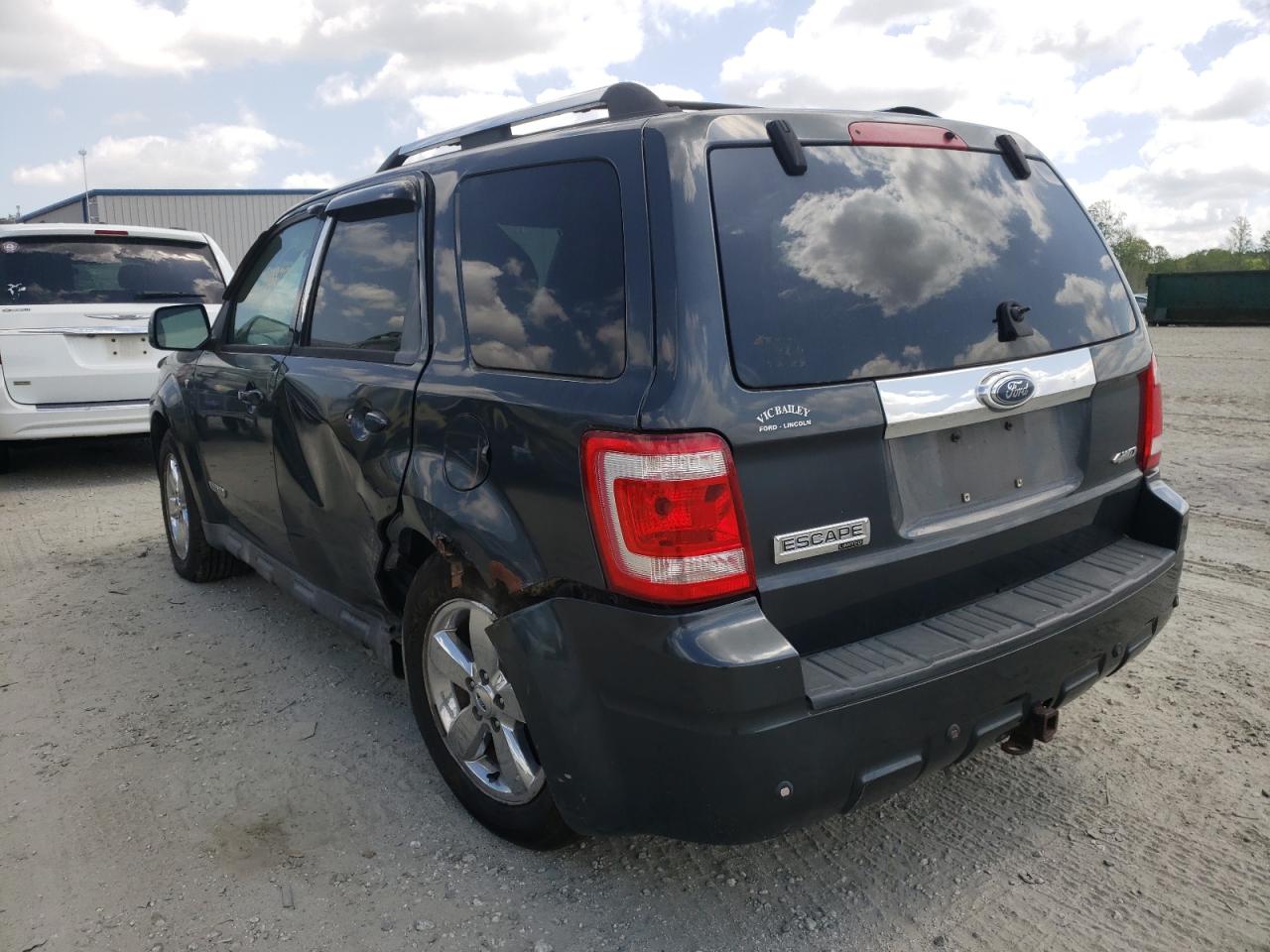 Photo 3 from auction – 2008 FORD ESCAPE LIM with VIN 1FMCU94158KA00080