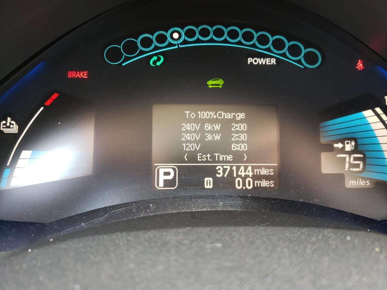 Photo 8 from auction – 2017 NISSAN LEAF S with VIN 1N4BZ0CP6HC311066