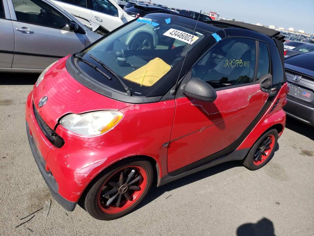 Photo 2 from auction – 2009 SMART FORTWO with VIN WMEEK31X69K243232