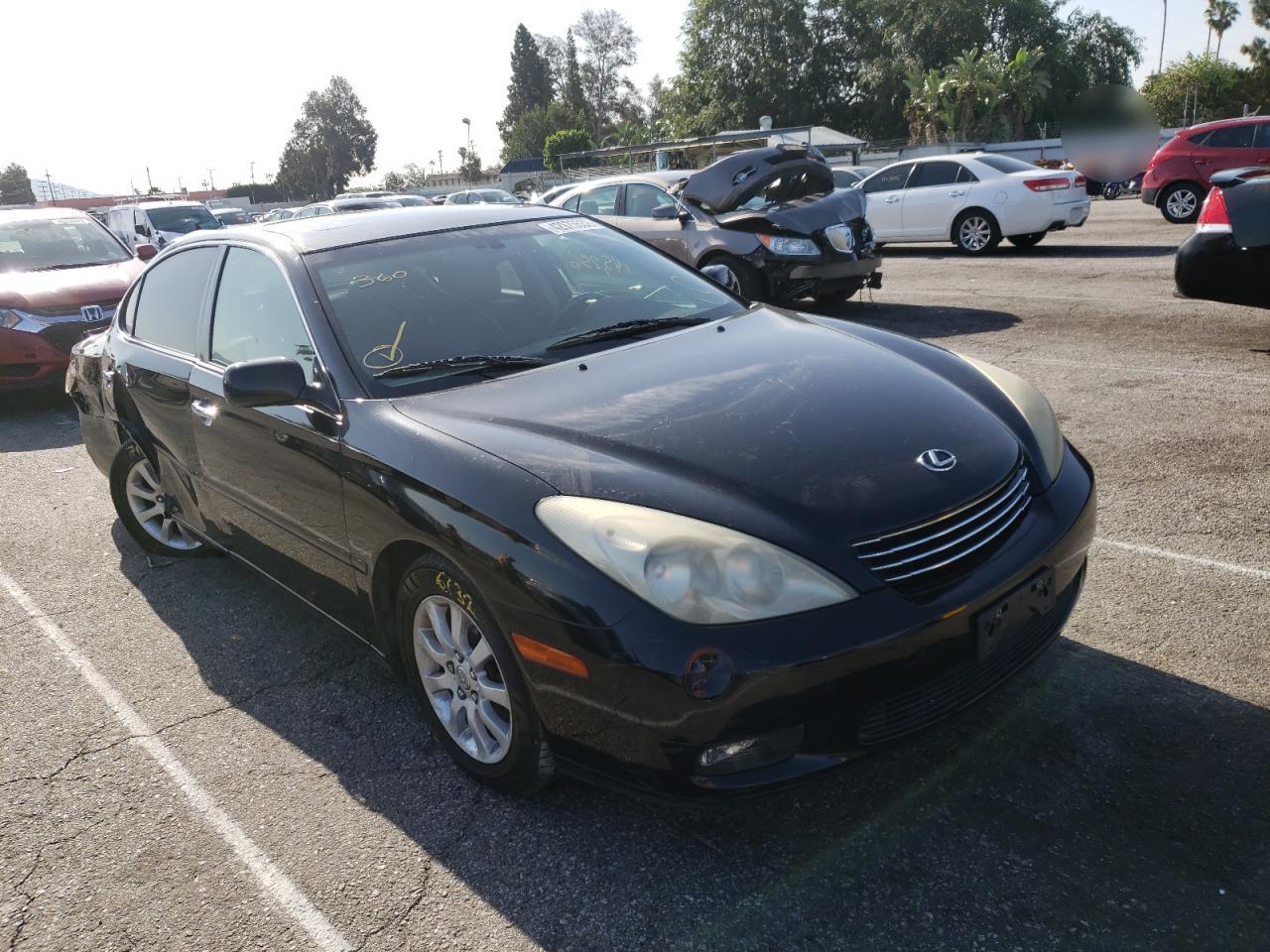LEXUS ES 330 2004 with VIN JTHBA30GX45007985 - Photo from auction