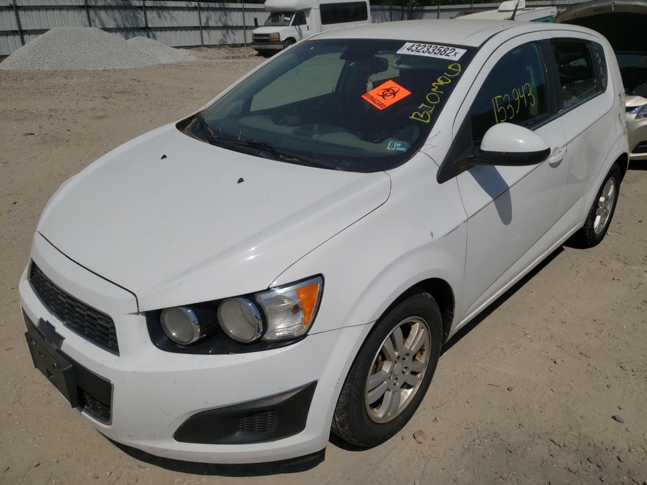 Photo 2 from auction – 2013 CHEVROLET SONIC LT with VIN 1G1JC6SB9D4161290