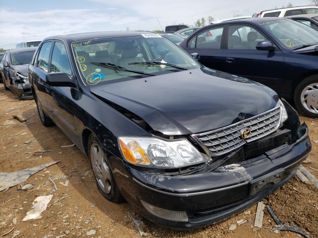 TOYOTA AVALON XL 2003 with VIN 4T1BF28B33U298450 - Photo from auction