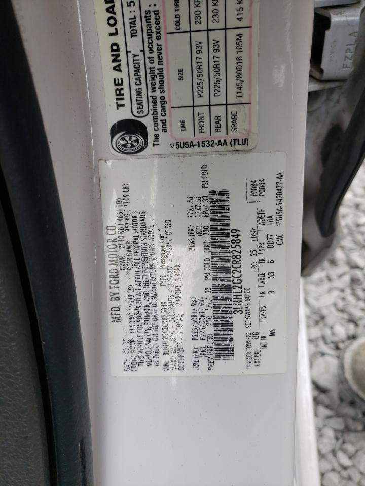 Photo 10 from auction – 2012 LINCOLN MKZ with VIN 3LNHL2GC2CR825849