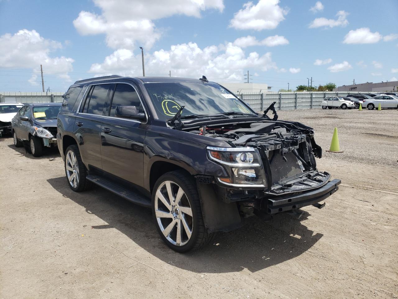 Photo 1 from auction – 2017 CHEVROLET TAHOE C150 with VIN 1GNSCBKC8HR120307