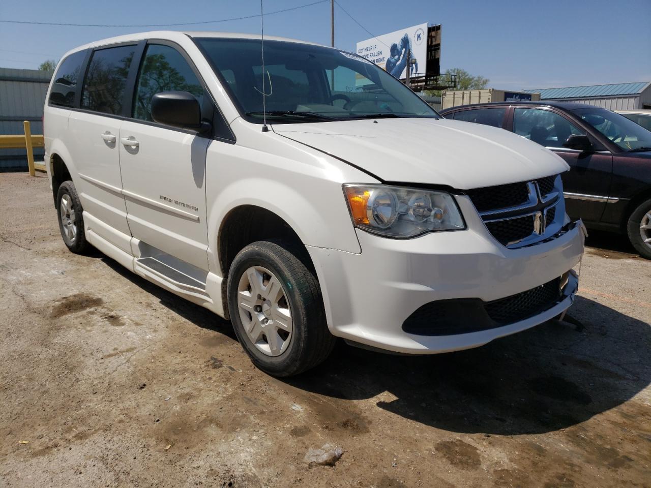 DODGE GRAND CARA 2012 with VIN 2C4RDGBG9CR180684 - Photo from auction
