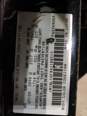 Photo 10 from auction – 2010 MAZDA 3 I with VIN JM1BL1SF8A1188513