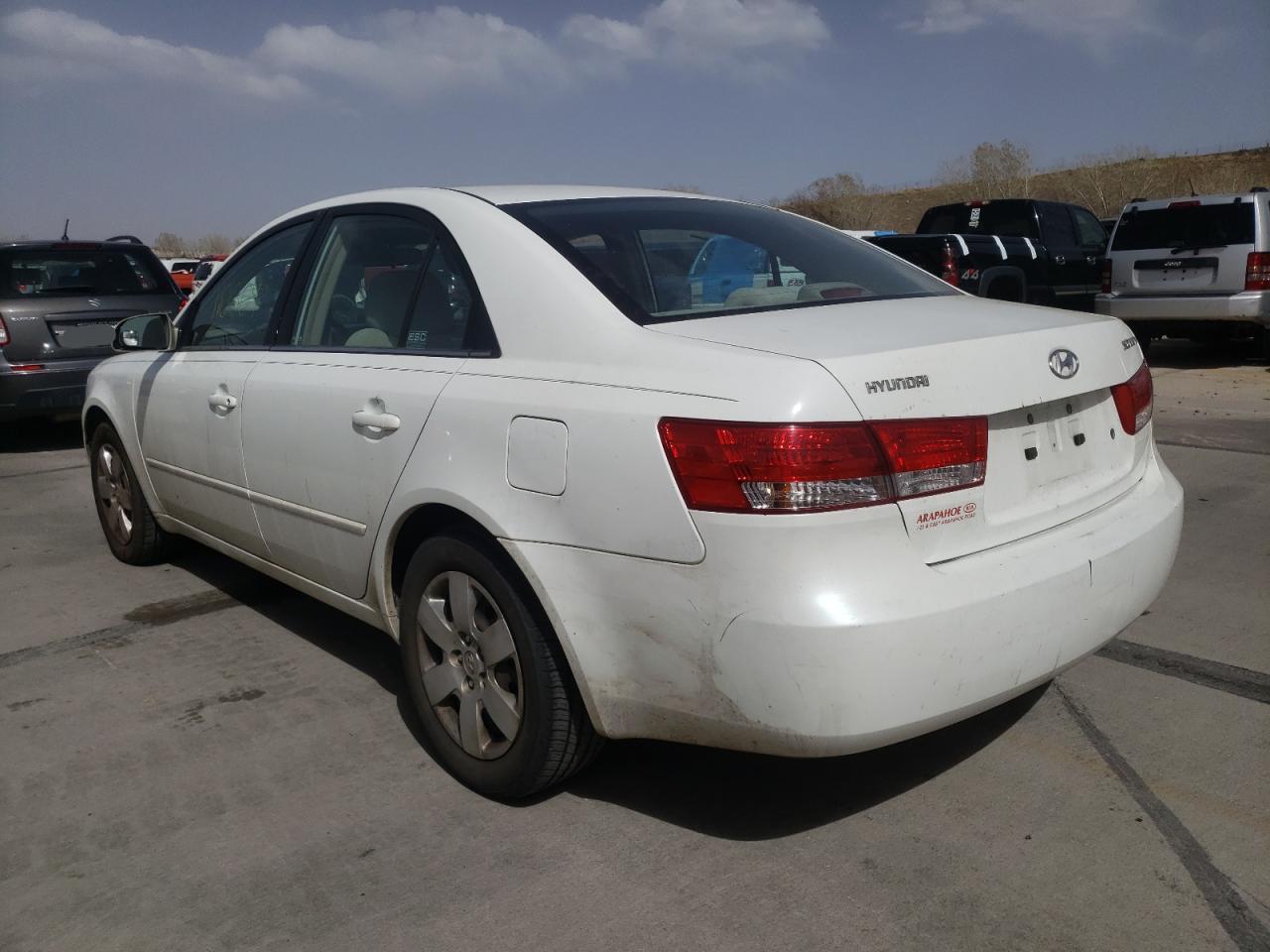 Photo 3 from auction – 2007 HYUNDAI SONATA GLS with VIN 5NPET46C57H213416