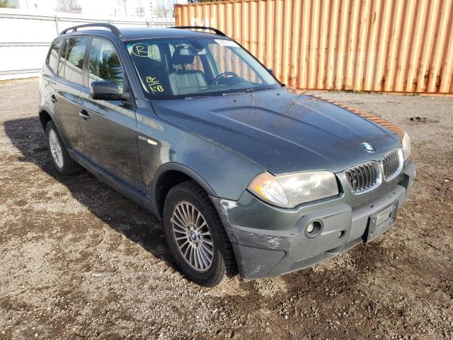 BMW X3 2.5I 2006 with VIN WBXPA73416WC52709 - Photo from auction