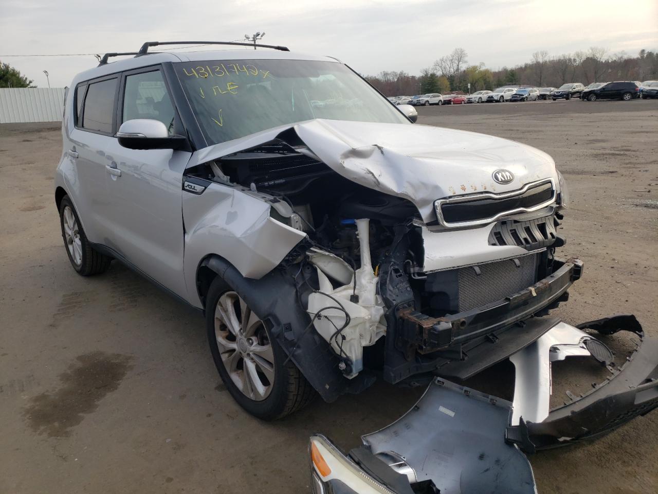 KIA SOUL + 2014 with VIN KNDJP3A51E7712561 - Photo from auction