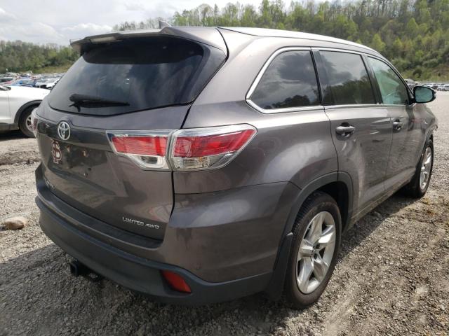 Photo 4 from auction – 2016 TOYOTA HIGHLANDER with VIN 5TDDKRFH7GS326267
