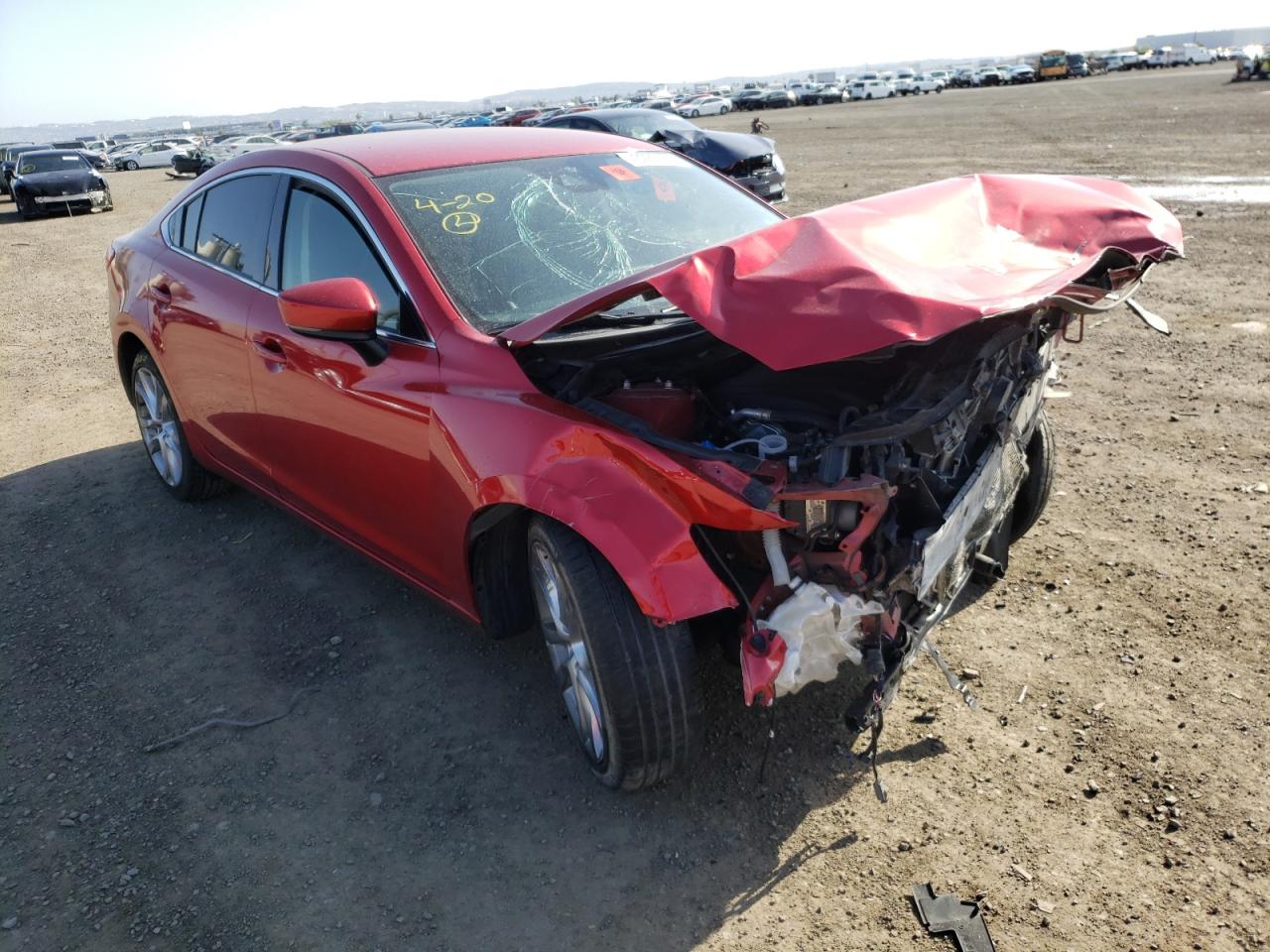 MAZDA 6 TOURING 2017 with VIN JM1GL1V59H1142398 - Photo from auction