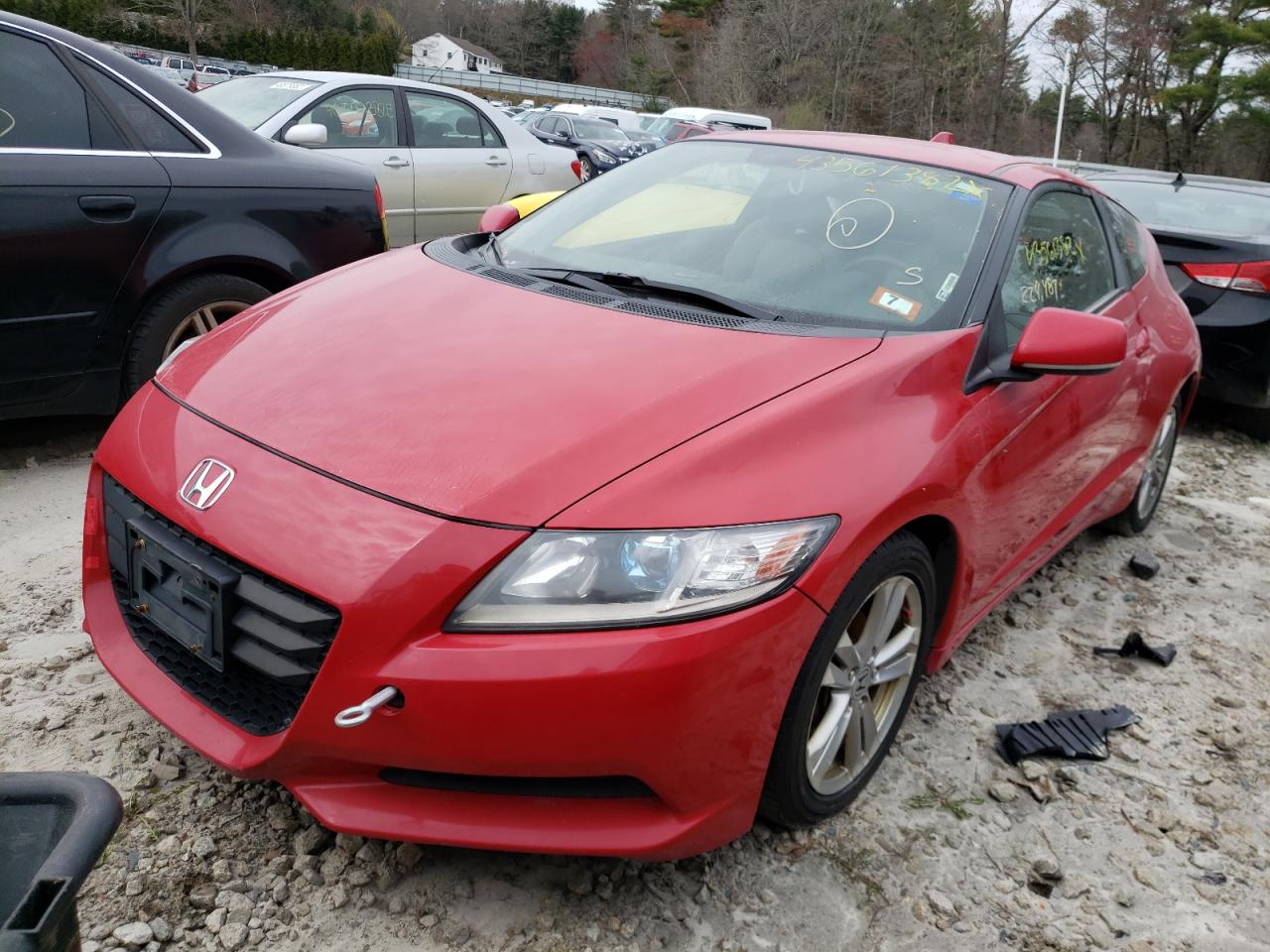 Photo 2 from auction – 2011 HONDA CR-Z with VIN JHMZF1C46BS010693