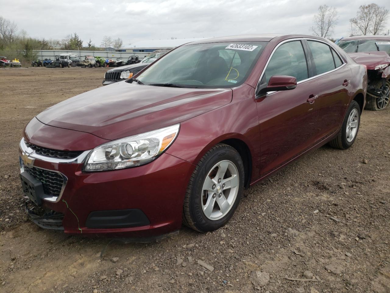 Photo 2 from auction – 2015 CHEVROLET MALIBU 1LT with VIN 1G11C5SL4FF347328