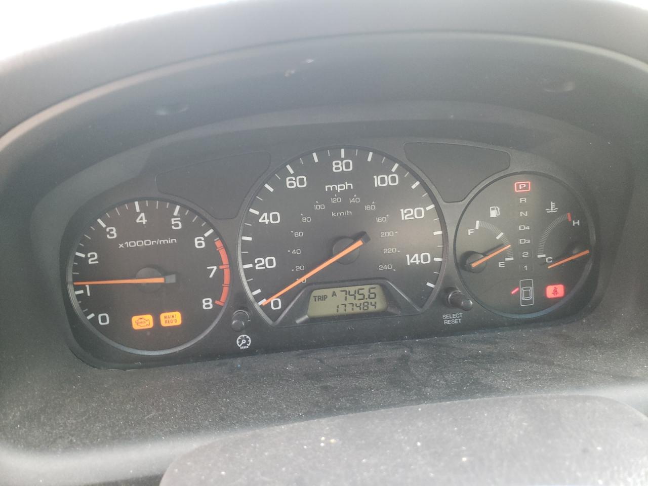Photo 8 from auction – 2002 HONDA ACCORD EX with VIN 1HGCG66822A136928