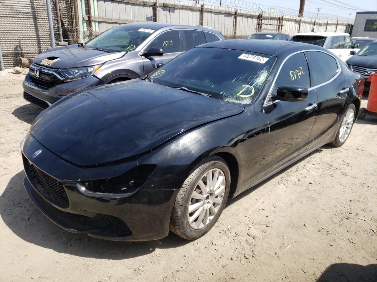 Photo 2 from auction – 2014 MASERATI GHIBLI with VIN ZAM57XSA4E1089455