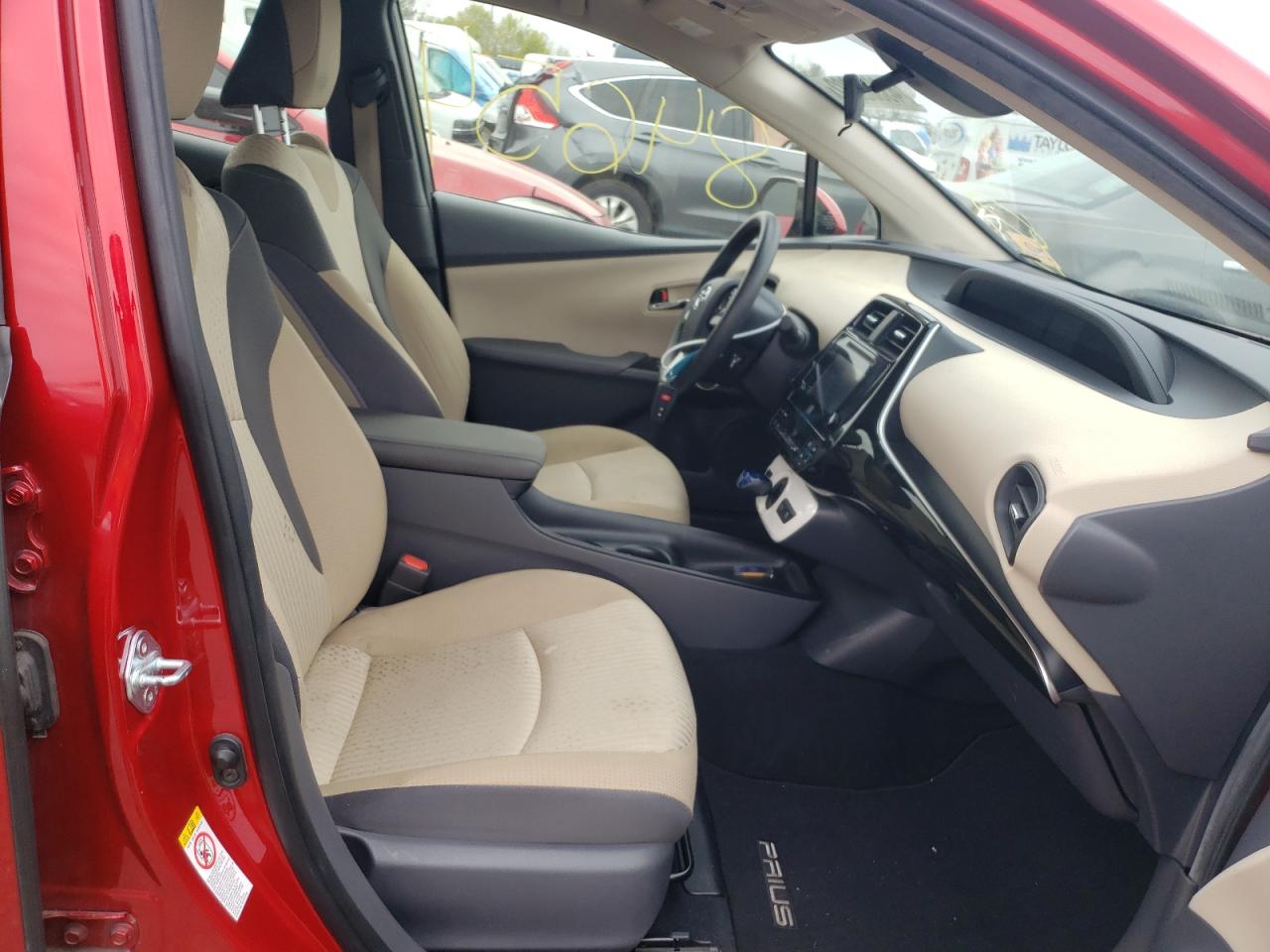 Photo 5 from auction – 2017 TOYOTA PRIUS with VIN JTDKBRFU3H3056946
