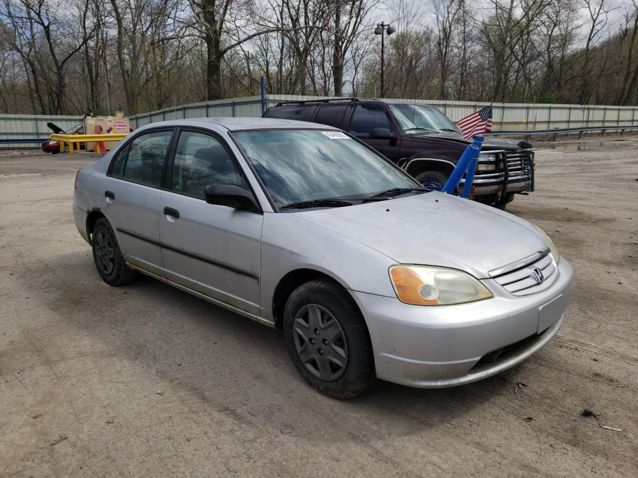 Photo 9 from auction – 2003 HONDA CIVIC DX with VIN 2HGES15153H573663