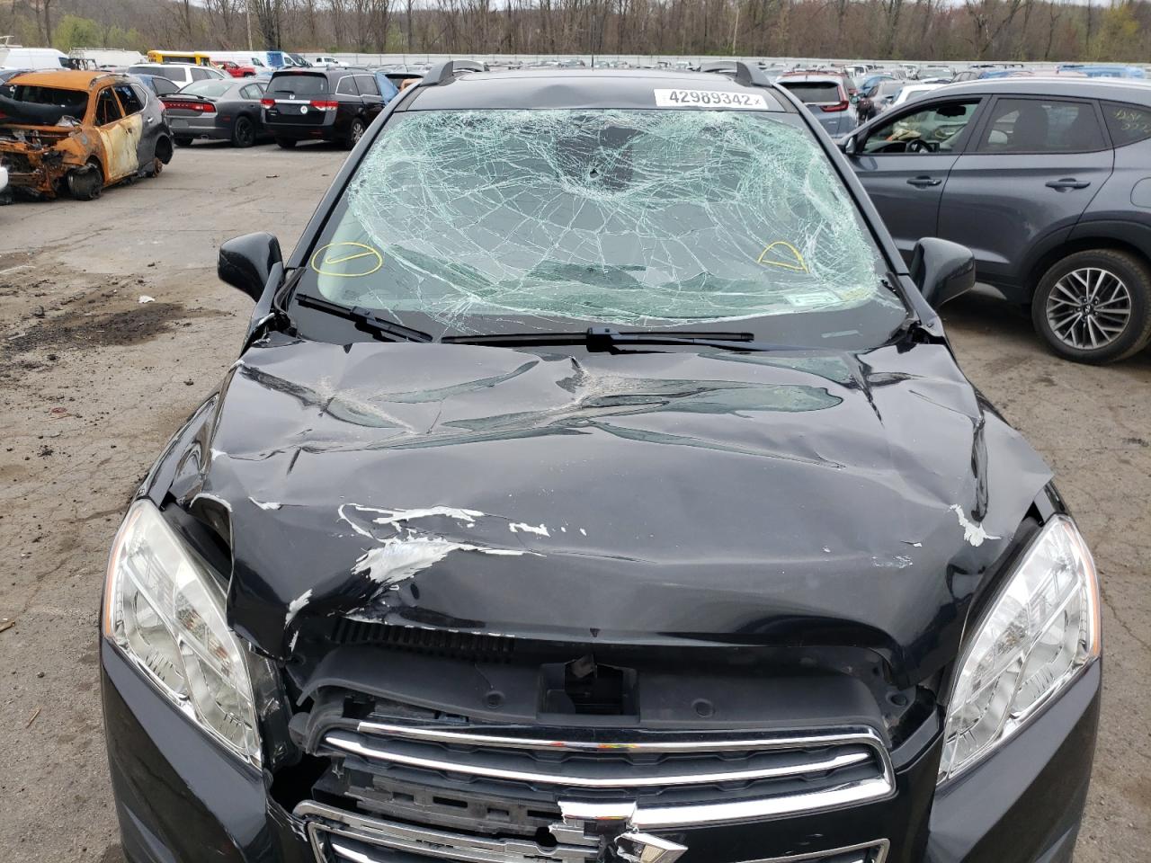 Photo 9 from auction – 2015 CHEVROLET TRAX 1LT with VIN 3GNCJRSB2FL252039
