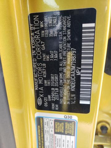 Photo 10 from auction – 2021 KIA SELTOS S with VIN KNDEUCAA3M7198797