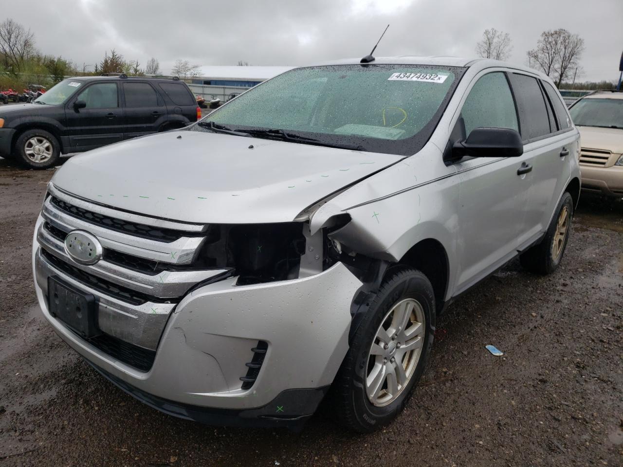 Photo 2 from auction – 2011 FORD EDGE SE with VIN 2FMDK3GCXBBB43788
