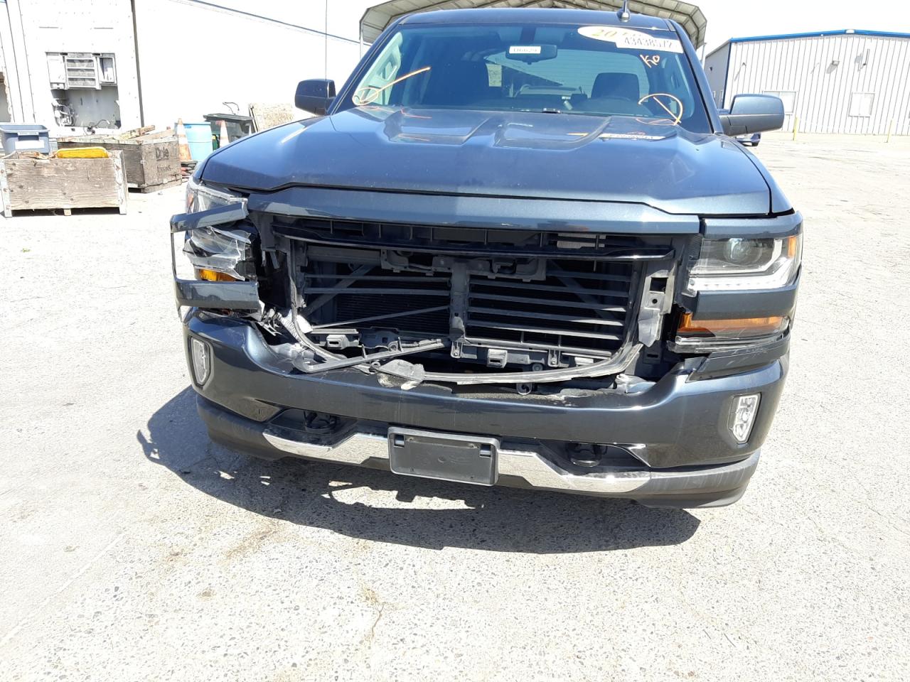 Photo 9 from auction – 2018 CHEVROLET SILVERADO with VIN 3GCUKREC1JG479710