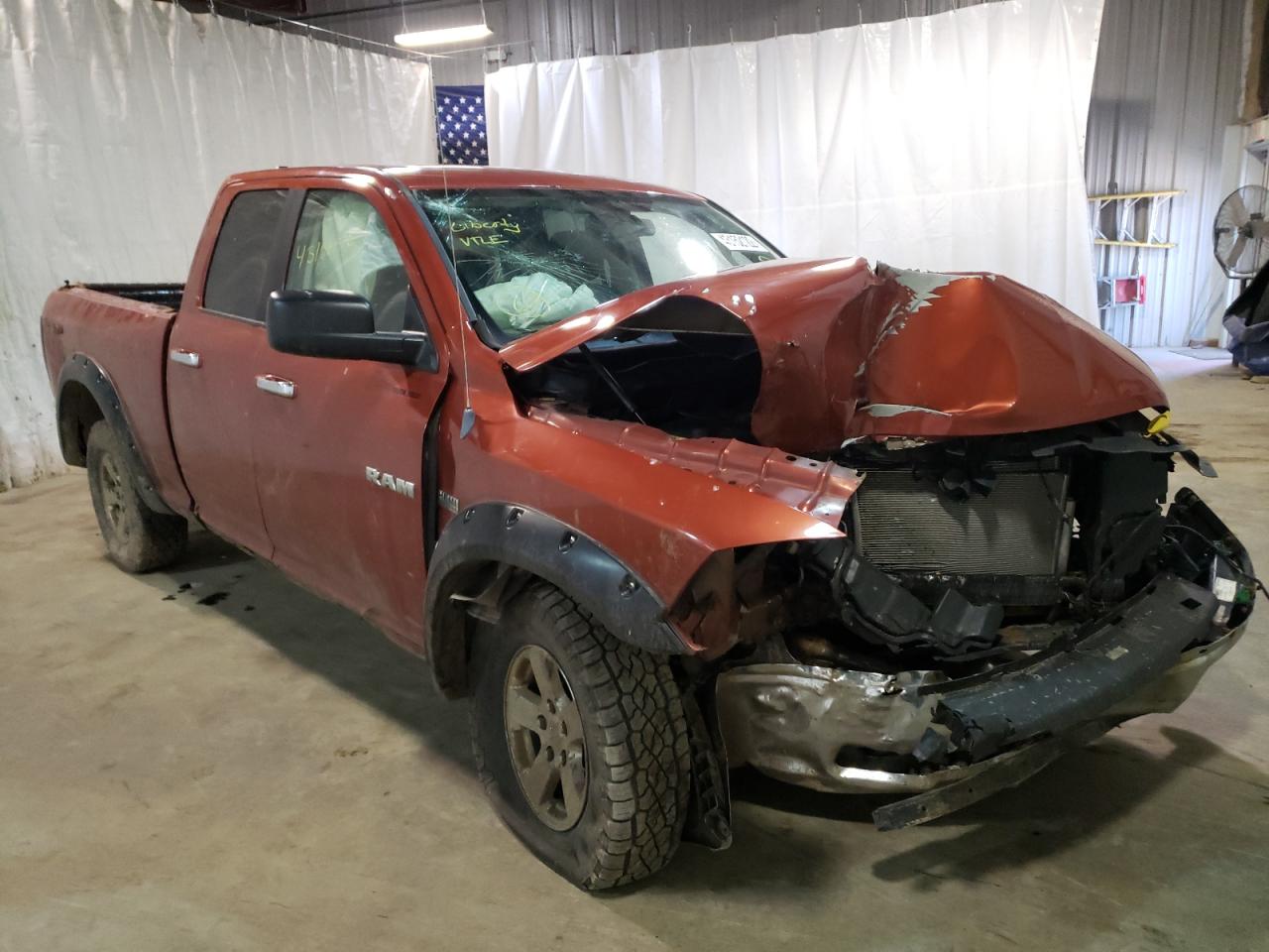 DODGE RAM 1500 2009 with VIN 1D3HV18T79S788020 - Photo from auction