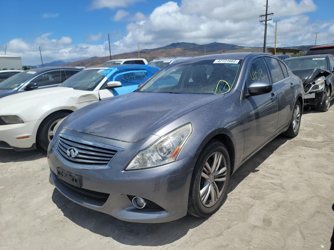 Photo 2 from auction – 2010 INFINITI G37 BASE with VIN JN1CV6AP9AM405946