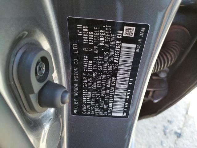 Photo 10 from auction – 2018 HONDA CIVIC EXL with VIN JHMFC1F7XJX016399