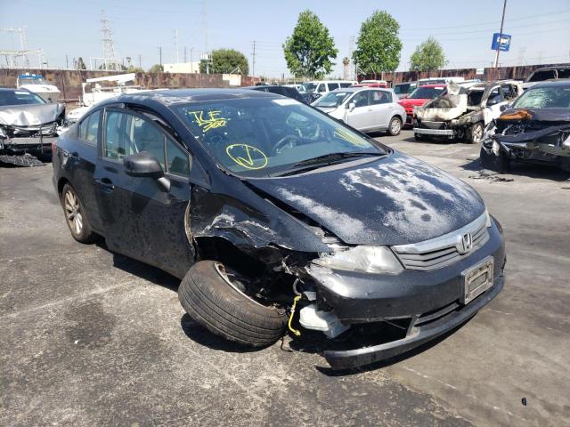HONDA CIVIC EXL 2012 with VIN 2HGFB2F94CH533198 - Photo from auction