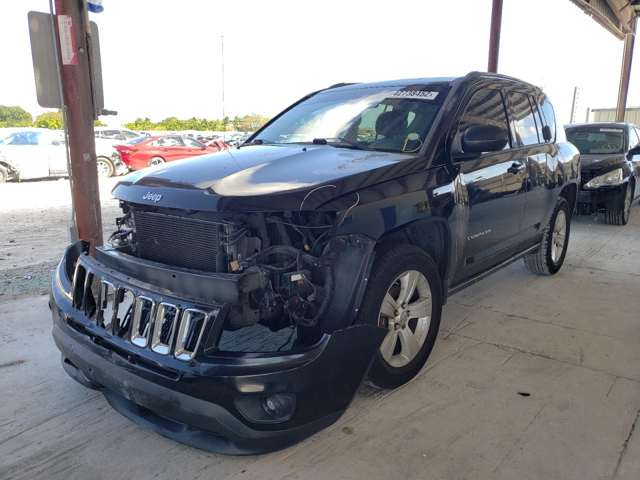 Photo 2 from auction – 2012 JEEP COMPASS LA with VIN 1C4NJCEB4CD683994