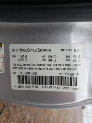 Foto 10 de la subasta – 2006 CHRYSLER SEBRING con VIN 1C3EL55RX6N118591