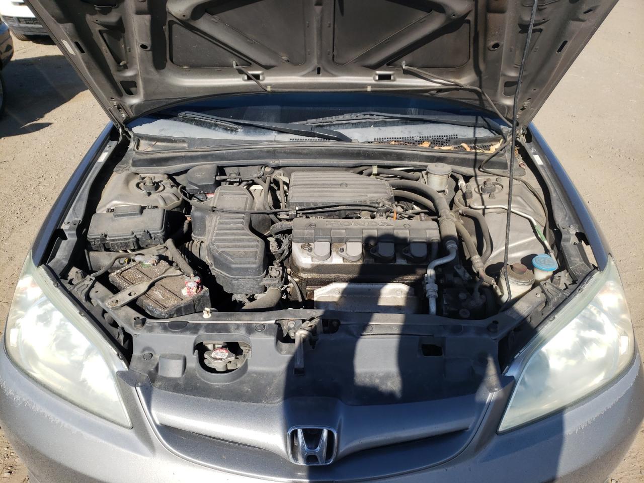 Photo 7 from auction – 2004 HONDA CIVIC LX with VIN 1HGES165X4L019010